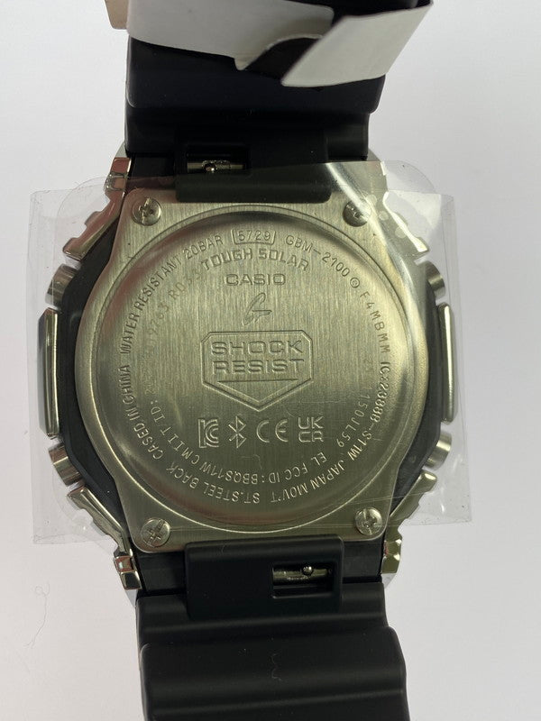 【中古美品】【メンズ】 G-SHOCK ジーショック メタルカバード オクタゴン 腕時計 GBM-2100A-8BJF メンズ ウォッチ 196-260430-em-58-min カラー：シルバー 万代Net店