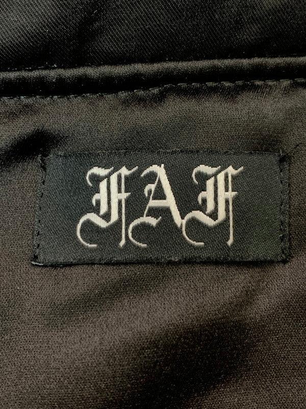 【中古品】【メンズ】 FAF エフエーエフ FWU-45 FLIGHT JACKET 3342507 フライトジャケット アウター 142-260429-kk-15-min サイズ：1 カラー：ブラック 万代Net店