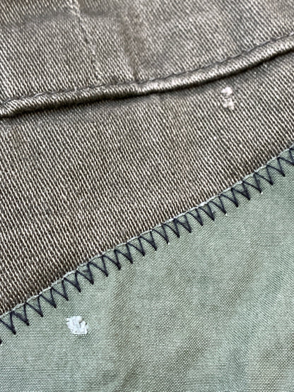 【中古品】【メンズ】 COTE MER コートメール PATCH WORK HOODIE パッチワーク フーディー メンズ スウェット パーカー トップス 142-260518-em-07-min カラー：オレンジ系 万代Net店
