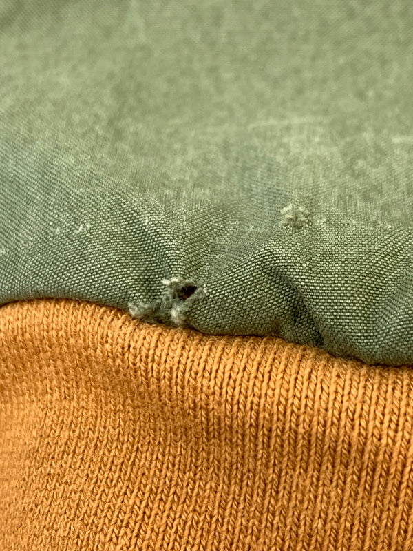 【中古品】【メンズ】 COTE MER コートメール PATCH WORK HOODIE パッチワーク フーディー メンズ スウェット パーカー トップス 142-260518-em-07-min カラー：オレンジ系 万代Net店