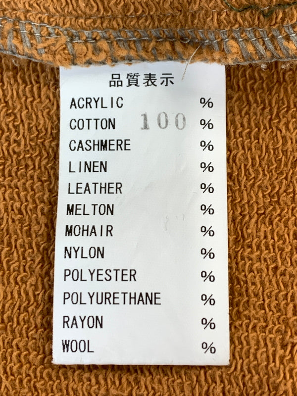 【中古品】【メンズ】 COTE MER コートメール PATCH WORK HOODIE パッチワーク フーディー メンズ スウェット パーカー トップス 142-260518-em-07-min カラー：オレンジ系 万代Net店