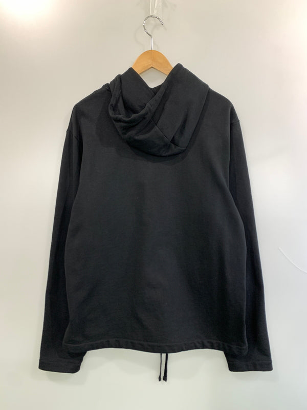 【中古品】【メンズ】 FRED PERRY フレッドペリー M8709 HEAVY WEIGHT PULLOVER SWEAT プルオーバーパーカー 141-260508-AS-20-min サイズ：M カラー：ブラック 万代Net店
