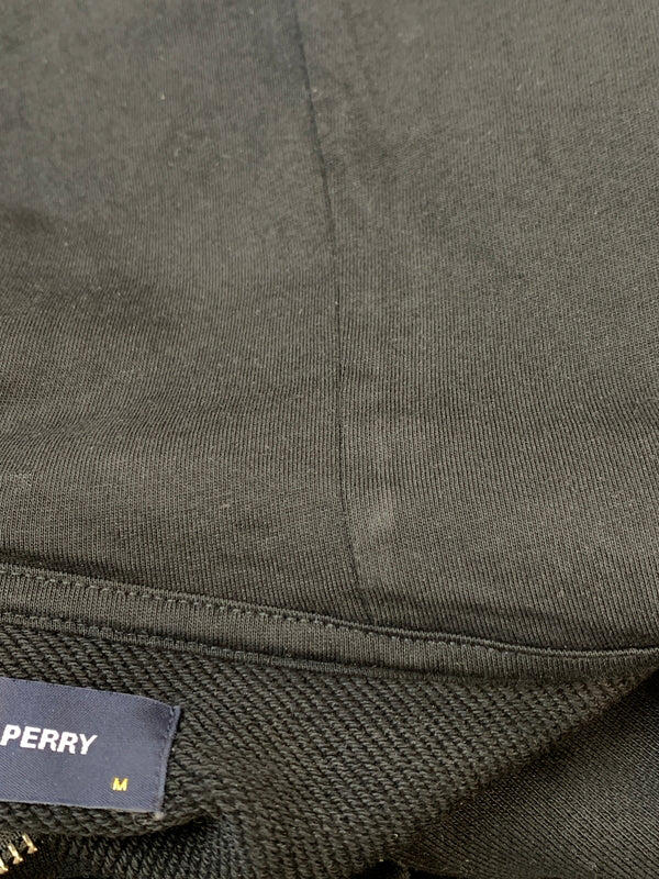 【中古品】【メンズ】 FRED PERRY フレッドペリー M8709 HEAVY WEIGHT PULLOVER SWEAT プルオーバーパーカー 141-260508-AS-20-min サイズ：M カラー：ブラック 万代Net店
