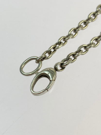 【中古品】【メンズ/レディース】 GUCCI グッチ インターロッキングG ネックレス アクセサリー ペンダント 182-260603-em-22-min カラー：シルバー 万代Net店