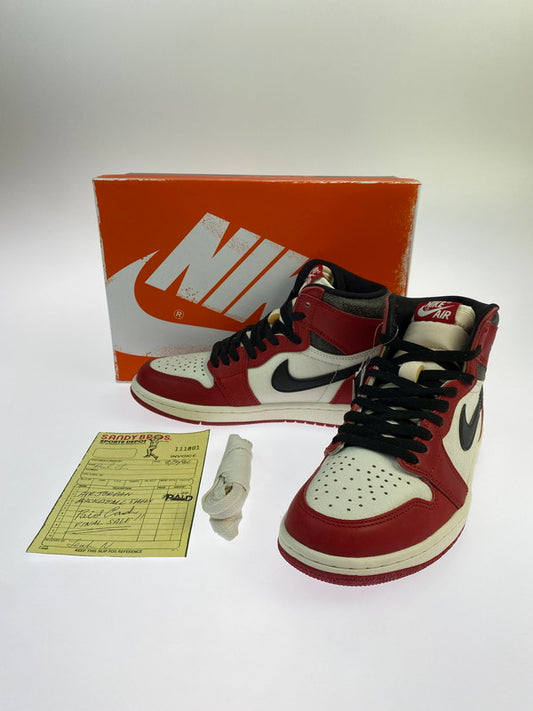 【中古美品】【メンズ】 NIKE ナイキ AIR JORDAN 1 RETRO HIGH OG DZ5485-612 エアジョーダン ワン レトロ ハイ オージー 靴 シューズ スニーカー SNEAKER 160-260430-KS-05-min サイズ：25.5cm US7.5 カラー：ホワイト/レッド/ブラック 万代Net店