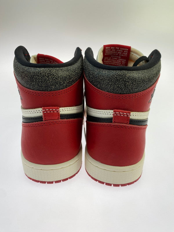 【中古美品】【メンズ】 NIKE ナイキ AIR JORDAN 1 RETRO HIGH OG DZ5485-612 エアジョーダン ワン レトロ ハイ オージー 靴 シューズ スニーカー SNEAKER 160-260430-KS-05-min サイズ：25.5cm US7.5 カラー：ホワイト/レッド/ブラック 万代Net店