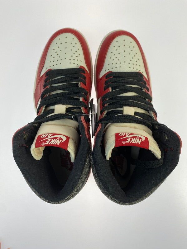 【中古美品】【メンズ】 NIKE ナイキ AIR JORDAN 1 RETRO HIGH OG DZ5485-612 エアジョーダン ワン レトロ ハイ オージー 靴 シューズ スニーカー SNEAKER 160-260430-KS-05-min サイズ：25.5cm US7.5 カラー：ホワイト/レッド/ブラック 万代Net店
