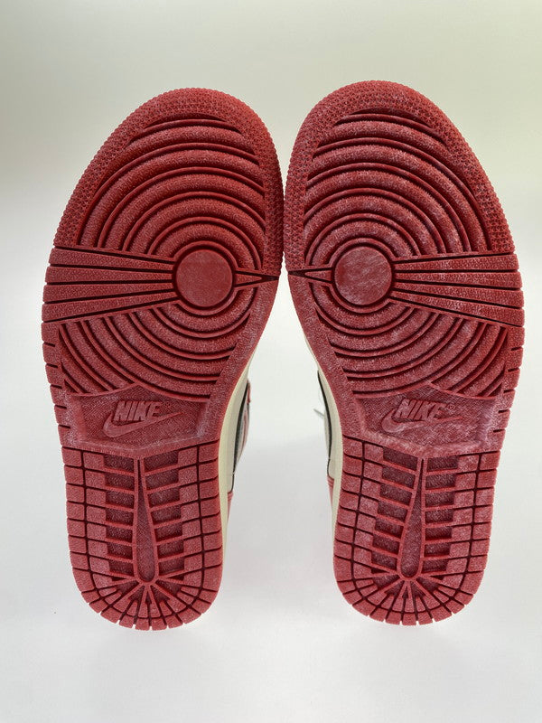 【中古美品】【メンズ】 NIKE ナイキ AIR JORDAN 1 RETRO HIGH OG DZ5485-612 エアジョーダン ワン レトロ ハイ オージー 靴 シューズ スニーカー SNEAKER 160-260430-KS-05-min サイズ：25.5cm US7.5 カラー：ホワイト/レッド/ブラック 万代Net店