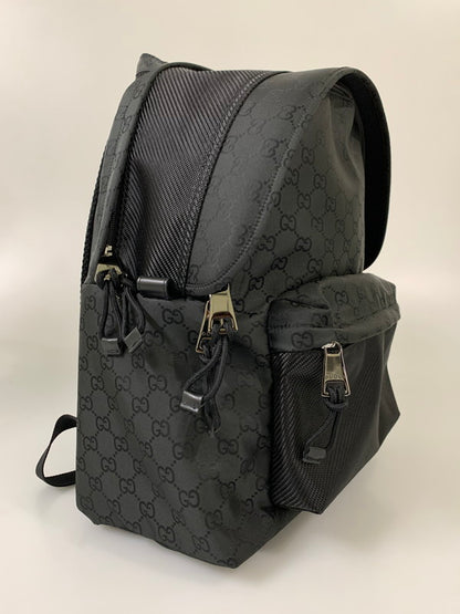 【中古品】【メンズ/レディース】 GUCCI グッチ BACKPACK 826364FAD72 バックパック リュックサック 180-260430-em-01-min カラー：ブラック 万代Net店
