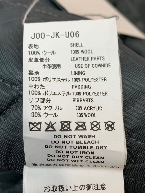 【中古美品】【メンズ】 FACETASM ファセッタズム 25AW HINDI STADIUM JACKET JOO-JK-U06 ヒンディー スタジアムジャケット アウター スタジャン 140-260429-kk-16-min サイズ：4 カラー：グレー 万代Net店