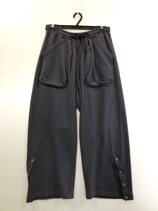 【中古品】【メンズ】 FACETASM ファセッタズム FLOWING SWEAT PANTS J00-PT-U11 フローイング スウェットパンツ ボトムス 151-260429-kk-32-min サイズ：4 カラー：SMOKE NAVY 万代Net店