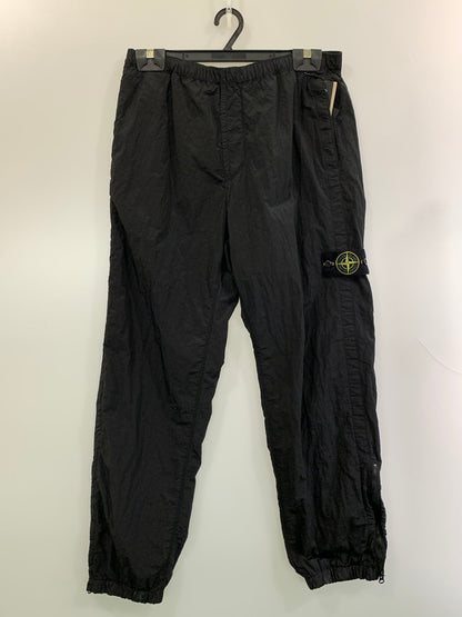 【中古品】【メンズ】 STONE ISLAND ストーンアイランド NYLON METAL IN ECONYL TROUSERS L1S153100035 ナイロンメタル イン エコニール トラウザーズ ボトムス ジョガーパンツ 152-260429-kk-27-min サイズ：33 カラー：ブラック 万代Net店