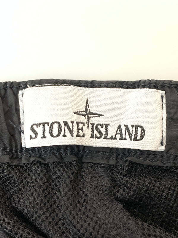 【中古品】【メンズ】 STONE ISLAND ストーンアイランド NYLON METAL IN ECONYL TROUSERS L1S153100035 ナイロンメタル イン エコニール トラウザーズ ボトムス ジョガーパンツ 152-260429-kk-27-min サイズ：33 カラー：ブラック 万代Net店