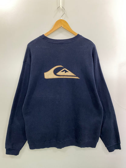 【現状渡し品】【メンズ】 QUIKSILVER クイックシルバー 90's SWEATSHIRT 90年代 スウェットシャツ トレーナー トップス 146-260715-yn-28-min サイズ：表記なし 下記参照 カラー：ネイビー 万代Net店