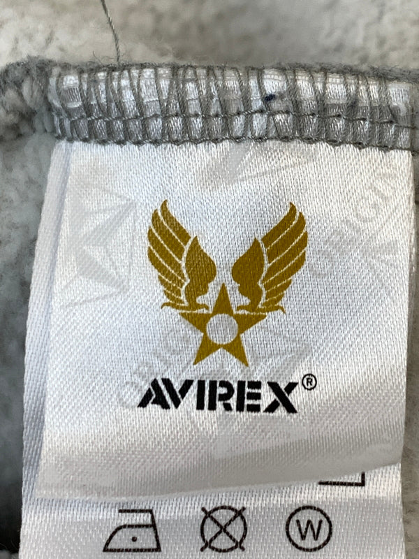 【中古品】【メンズ】 AVIREX アヴィレックス 6193572 HALF ZIP HOODIE ハーフジップ パーカー 145-260508-AS-24-min サイズ：2XL カラー：グレー 万代Net店
