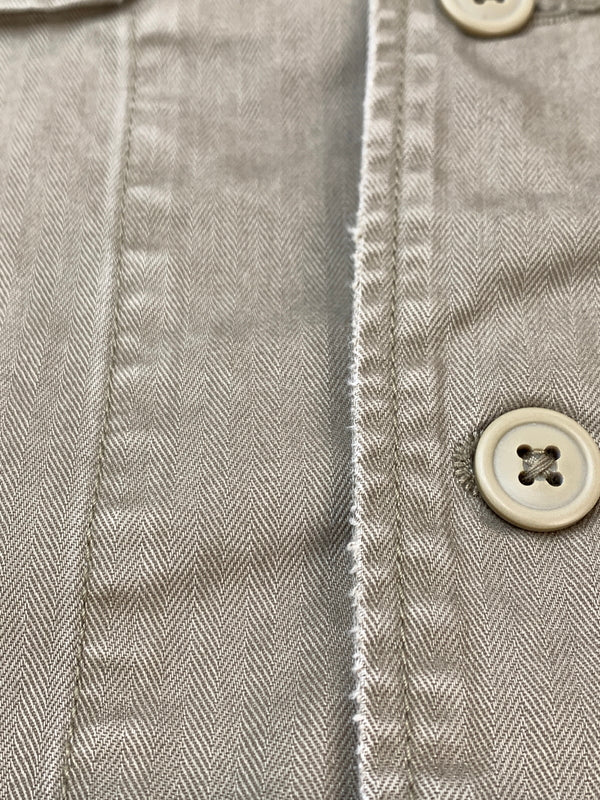 【中古品】【メンズ】 AVIREX アヴィレックス 6125138 UTILITY SHIRT2 ユーティリティ-シャツ ライトアウター 145-260508-AS-23-min サイズ：2XL カラー：カーキ 万代Net店