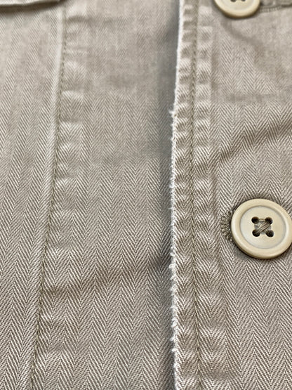 【中古品】【メンズ】 AVIREX アヴィレックス 6125138 UTILITY SHIRT2 ユーティリティ-シャツ ライトアウター 145-260508-AS-23-min サイズ：2XL カラー：カーキ 万代Net店