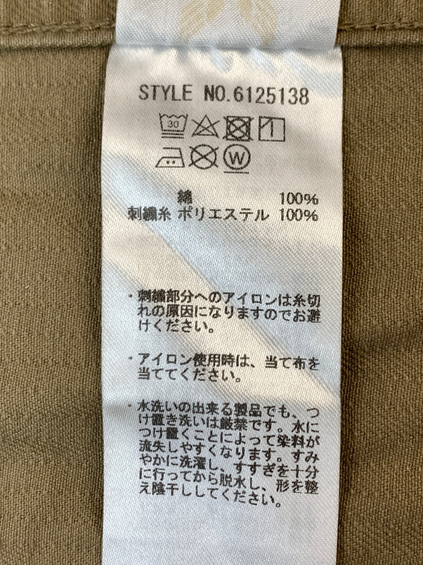 【中古品】【メンズ】 AVIREX アヴィレックス 6125138 UTILITY SHIRT2 ユーティリティ-シャツ ライトアウター 145-260508-AS-23-min サイズ：2XL カラー：カーキ 万代Net店