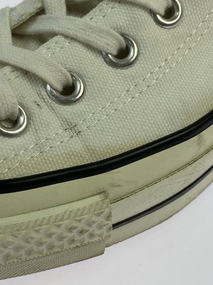 【中古品】【メンズ】 CONVERSE コンバース CANVAS AS J HI キャンバス オールスター ジャパン ハイ 靴 シューズ スニーカー SNEAKER 163-260430-KS-17-min サイズ：25.5cm US7 カラー：ホワイト 万代Net店