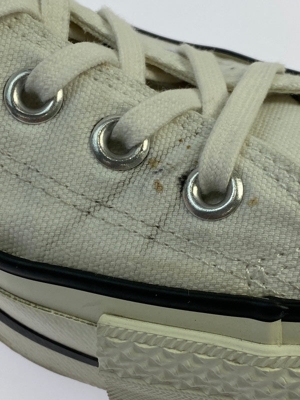 【中古品】【メンズ】 CONVERSE コンバース CANVAS AS J HI キャンバス オールスター ジャパン ハイ 靴 シューズ スニーカー SNEAKER 163-260430-KS-17-min サイズ：25.5cm US7 カラー：ホワイト 万代Net店
