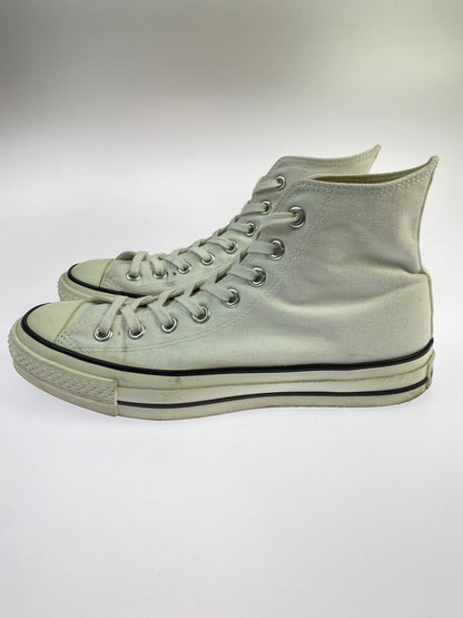 【中古品】【メンズ】 CONVERSE コンバース CANVAS AS J HI キャンバス オールスター ジャパン ハイ 靴 シューズ スニーカー SNEAKER 163-260430-KS-17-min サイズ：25.5cm US7 カラー：ホワイト 万代Net店