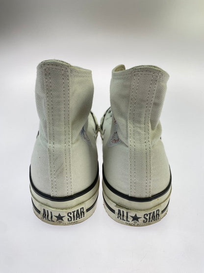 【中古品】【メンズ】 CONVERSE コンバース CANVAS AS J HI キャンバス オールスター ジャパン ハイ 靴 シューズ スニーカー SNEAKER 163-260430-KS-17-min サイズ：25.5cm US7 カラー：ホワイト 万代Net店