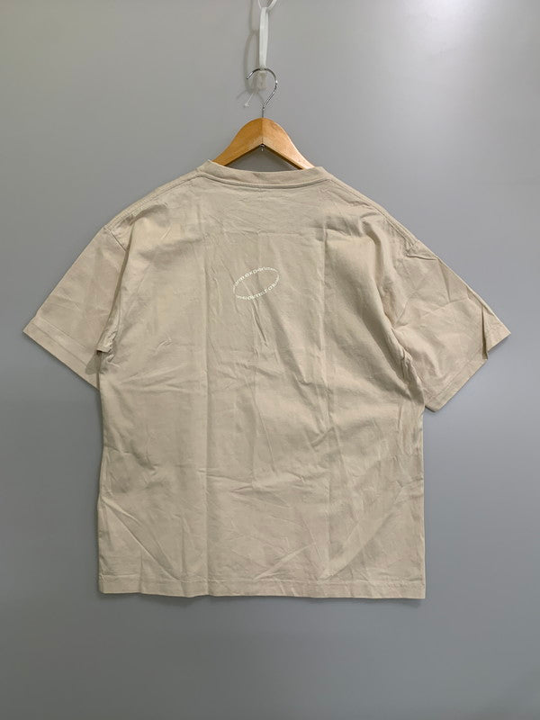 【中古品】【メンズ】 UNIFORM EXPERIMENT ユニフォームエクスペリメント UE-250084 TAKURO TAMAYAMA TWO-CIRCLE TEE 半袖Tシャツ ショートスリーブ 142-260503-AS-56-min サイズ：2 カラー：ベージュ 万代Net店
