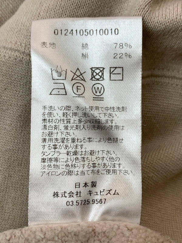 【中古品】【メンズ】 VISVIM ビズビム 24SS AMPLUS SB SWEAT 3/4 0124105010010 アンプラス SB スウェット トップス 142-260429-kk-17-min サイズ：2 カラー：ベージュ 万代Net店