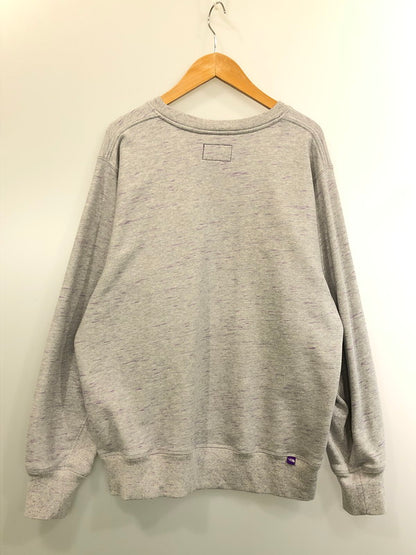 【中古品】【メンズ】 THE NORTH FACE PURPLE LABEL ザ ノースフェイス パープルレーベル FIELD CREWNECK SWEATSHIRT N24FH060 フィールドクルーネックスウェット 144-260429-kk-53-min サイズ：L カラー：ミックスグレー 万代Net店