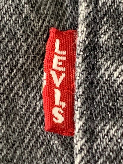 【中古品】【メンズ】 LEVI'S リーバイス 79830-0011 93 STRAIGHT 501 DENIM PANT ストレートデニムパンツ ジーンズ 158-260615-kt-19-min サイズ：W34L32 カラー：ブラック系 万代Net店