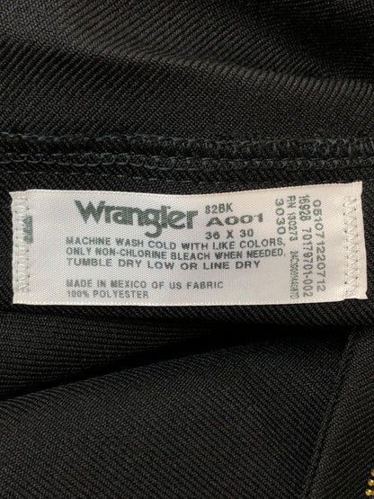 【未使用品】【メンズ】 WRANGLER ラングラー 82BK WESTERN WRANCHER DRESS JEAN ウエスタン ランチャードレスジーンズ ボトムス パンツ 158-260429-kk-57-min サイズ：36 カラー：ブラック 万代Net店