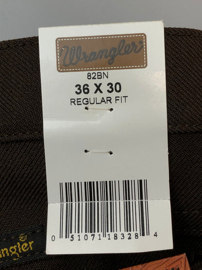 【未使用品】【メンズ】 WRANGLER ラングラー 82BN WESTERN WRANCHER DRESS JEAN ウエスタン ランチャードレスジーンズ ボトムス パンツ 158-260429-kk-56-min サイズ：36 カラー：ブラウン 万代Net店