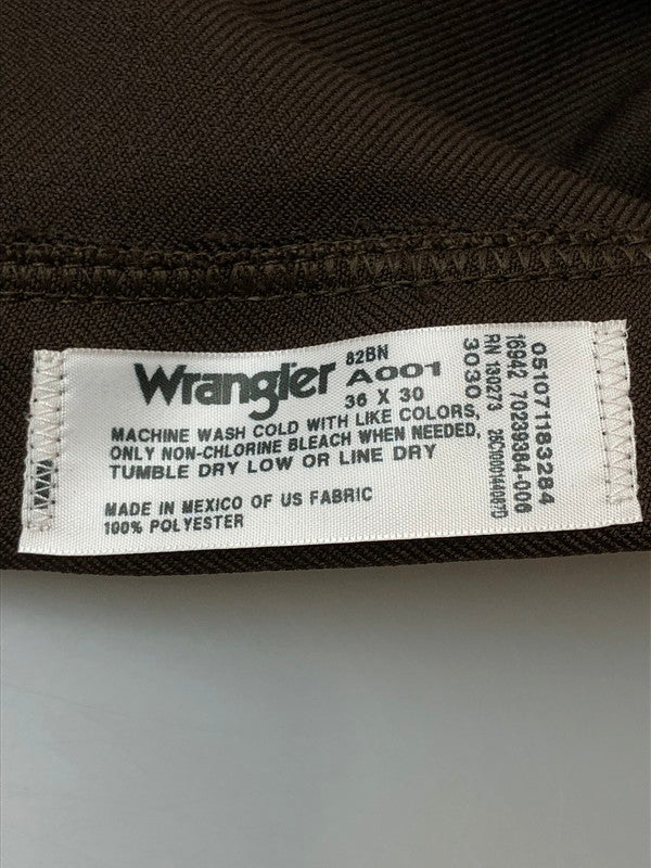 【未使用品】【メンズ】 WRANGLER ラングラー 82BN WESTERN WRANCHER DRESS JEAN ウエスタン ランチャードレスジーンズ ボトムス パンツ 158-260429-kk-56-min サイズ：36 カラー：ブラウン 万代Net店