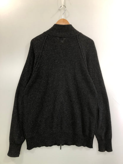 【中古品】【メンズ】 JIL SANDER ジルサンダー 90-00's WOOL ZIP KNIT 90-00年代 ウールジップニット トップス 141-260429-kk-40-min サイズ：48 カラー：ブラック 万代Net店