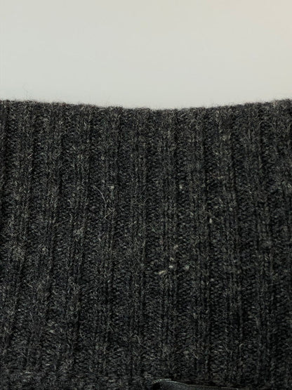 【中古品】【メンズ】 JIL SANDER ジルサンダー 90-00's WOOL ZIP KNIT 90-00年代 ウールジップニット トップス 141-260429-kk-40-min サイズ：48 カラー：ブラック 万代Net店