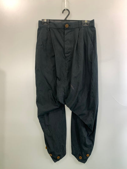 【中古品】【メンズ】 VIVIENNE WESTWOOD MAN ヴィヴィアンウエストウッドマン サルエルパンツ VW-W1-73197 メンズ ボトムス 変形シルエット 152-260612-em-09-min サイズ：46 カラー：ブラック 万代Net店