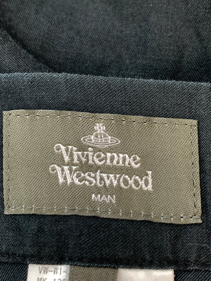 【中古品】【メンズ】 VIVIENNE WESTWOOD MAN ヴィヴィアンウエストウッドマン サルエルパンツ VW-W1-73197 メンズ ボトムス 変形シルエット 152-260612-em-09-min サイズ：46 カラー：ブラック 万代Net店