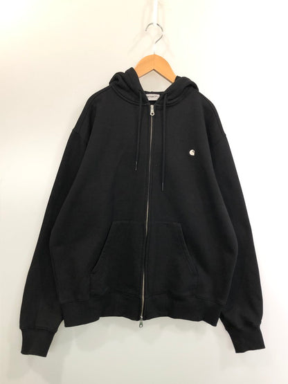 【中古品】【メンズ】 Carhartt WIP カーハート ワークインプログレス HOODED MADISON JACKET A212047 フーデッド マディソンジャケット トップス ジップフーディー パーカー 142-260429-kk-29-min サイズ：M カラー：ブラック 万代Net店
