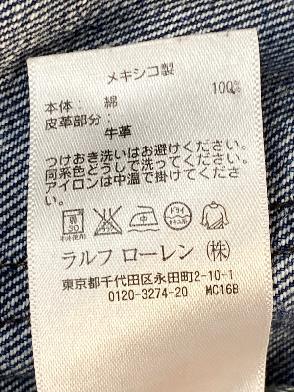 【現状渡し品】【メンズ】 POLO RALPH LAUREN ポロ・ラルフローレン DENIM PANTS デニムパンツ メンズ ボトムス ジーンズ ジーパン 158-260518-em-48-min サイズ：W34L32 カラー：インディゴブルー 万代Net店