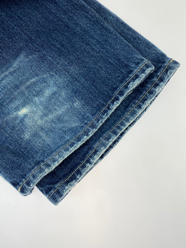 【現状渡し品】【メンズ】 POLO RALPH LAUREN ポロ・ラルフローレン DENIM PANTS デニムパンツ メンズ ボトムス ジーンズ ジーパン 158-260518-em-48-min サイズ：W34L32 カラー：インディゴブルー 万代Net店