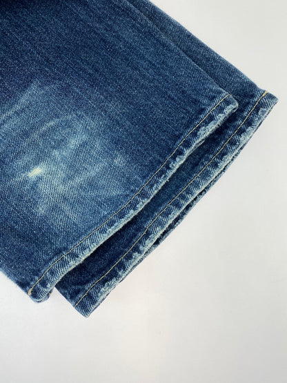 【現状渡し品】【メンズ】 POLO RALPH LAUREN ポロ・ラルフローレン DENIM PANTS デニムパンツ メンズ ボトムス ジーンズ ジーパン 158-260518-em-48-min サイズ：W34L32 カラー：インディゴブルー 万代Net店