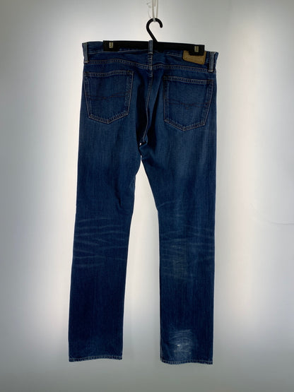 【現状渡し品】【メンズ】 POLO RALPH LAUREN ポロ・ラルフローレン DENIM PANTS デニムパンツ メンズ ボトムス ジーンズ ジーパン 158-260518-em-48-min サイズ：W34L32 カラー：インディゴブルー 万代Net店