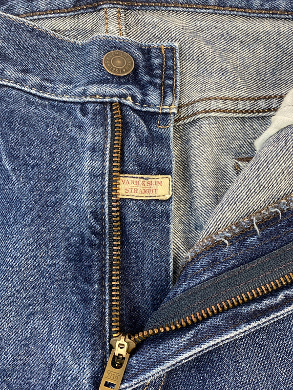 【現状渡し品】【メンズ】 POLO RALPH LAUREN ポロ・ラルフローレン DENIM PANTS デニムパンツ メンズ ボトムス ジーンズ ジーパン 158-260518-em-48-min サイズ：W34L32 カラー：インディゴブルー 万代Net店