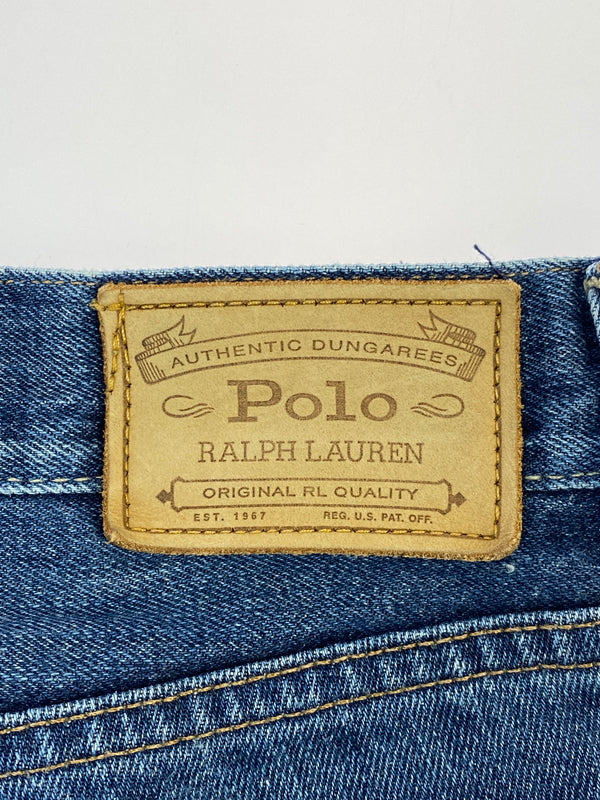 【現状渡し品】【メンズ】 POLO RALPH LAUREN ポロ・ラルフローレン DENIM PANTS デニムパンツ メンズ ボトムス ジーンズ ジーパン 158-260518-em-48-min サイズ：W34L32 カラー：インディゴブルー 万代Net店