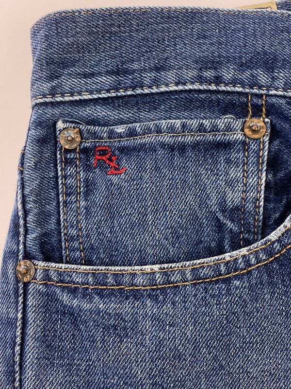 【現状渡し品】【メンズ】 POLO RALPH LAUREN ポロ・ラルフローレン DENIM PANTS デニムパンツ メンズ ボトムス ジーンズ ジーパン 158-260518-em-48-min サイズ：W34L32 カラー：インディゴブルー 万代Net店