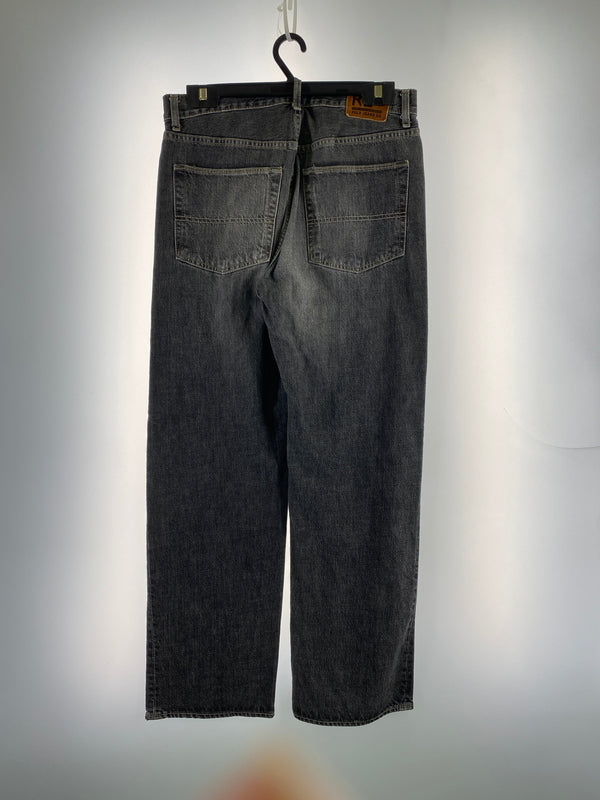 【中古品】【メンズ】 POLO RALPH LAUREN ポロ・ラルフローレン HAYDEN RELAXED DENIM PANTS ヘイデン リラックスド デニム パンツ メンズ ボトムス ジーンズ ジーパン 158-260518-em-49-min サイズ：33 カラー：インディゴブラック 万代Net店