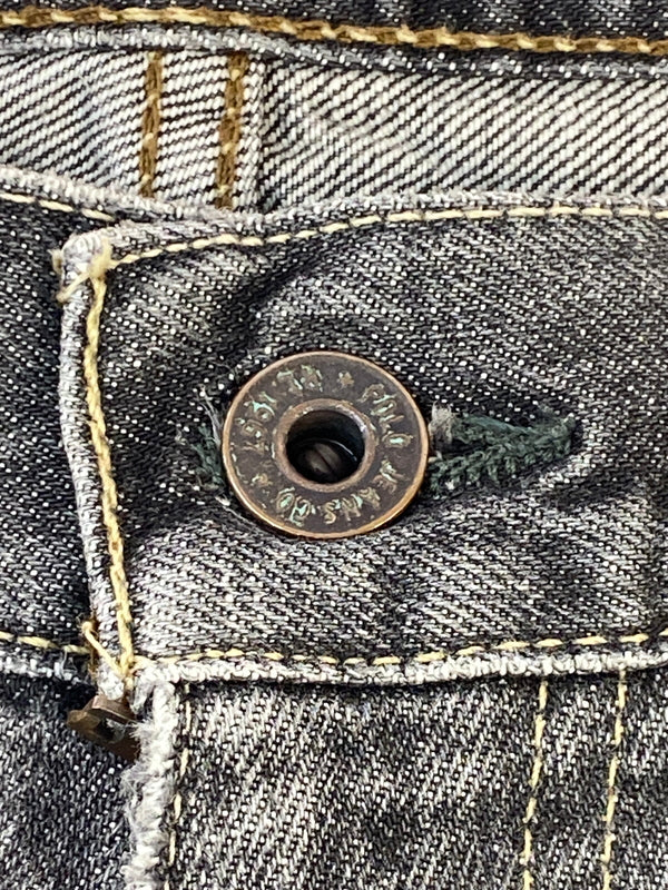 【中古品】【メンズ】 POLO RALPH LAUREN ポロ・ラルフローレン HAYDEN RELAXED DENIM PANTS ヘイデン リラックスド デニム パンツ メンズ ボトムス ジーンズ ジーパン 158-260518-em-49-min サイズ：33 カラー：インディゴブラック 万代Net店