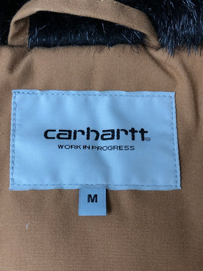 【中古品】【メンズ】 Carhartt WIP カーハート ワークインプログレス TRAPPER PARKA I021869 トラッパーパーカー アウター 中綿ジャケット 142-260429-kk-43-min サイズ：M カラー：ブラウン 万代Net店