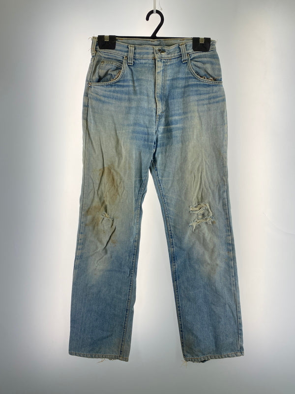 【現状渡し品】【メンズ】 LEE リー 70S DENIM PANT 70年代 デニム パンツ ヴィンテージ メンズ ボトムス ジーンズ ジーパン 157-260518-em-47-min サイズ：29 カラー：インディゴブルー 万代Net店
