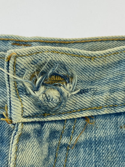 【現状渡し品】【メンズ】 LEE リー 70S DENIM PANT 70年代 デニム パンツ ヴィンテージ メンズ ボトムス ジーンズ ジーパン 157-260518-em-47-min サイズ：29 カラー：インディゴブルー 万代Net店